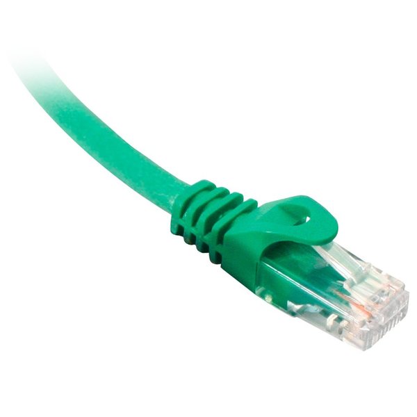 Quest Technology International Cat5E Utp 350Mhz Snagless Molded Patch Cord - 10 Ft, Green NPC-1610